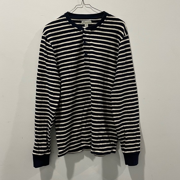 J. Crew Heavyweight Knit Henley - Picture 1 of 3